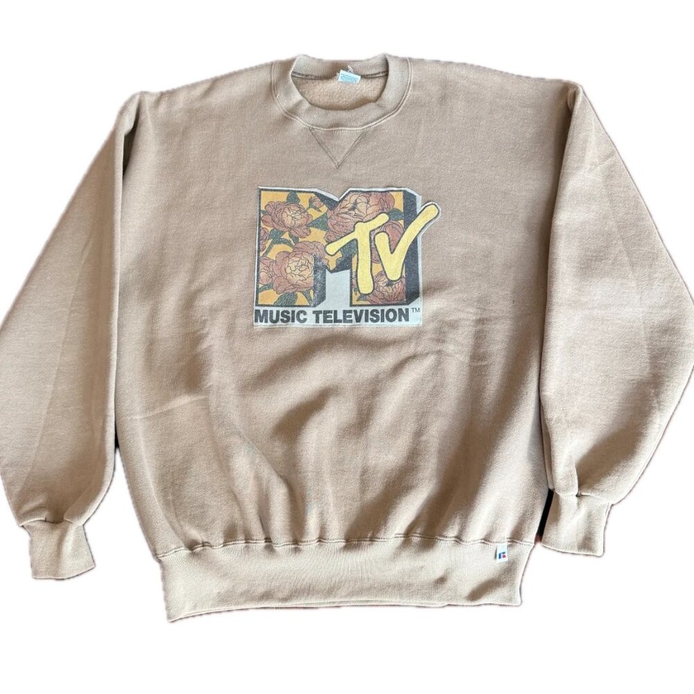 MTV Upcycled Crew Neck Sweatshirt